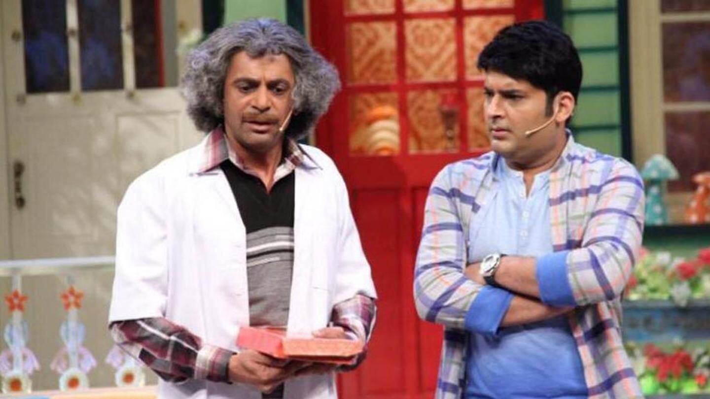 Kapil, Sunil parted ways post the infamous mid-air brawl Kapil, Sunil parted ways post the infamous mid-air brawl