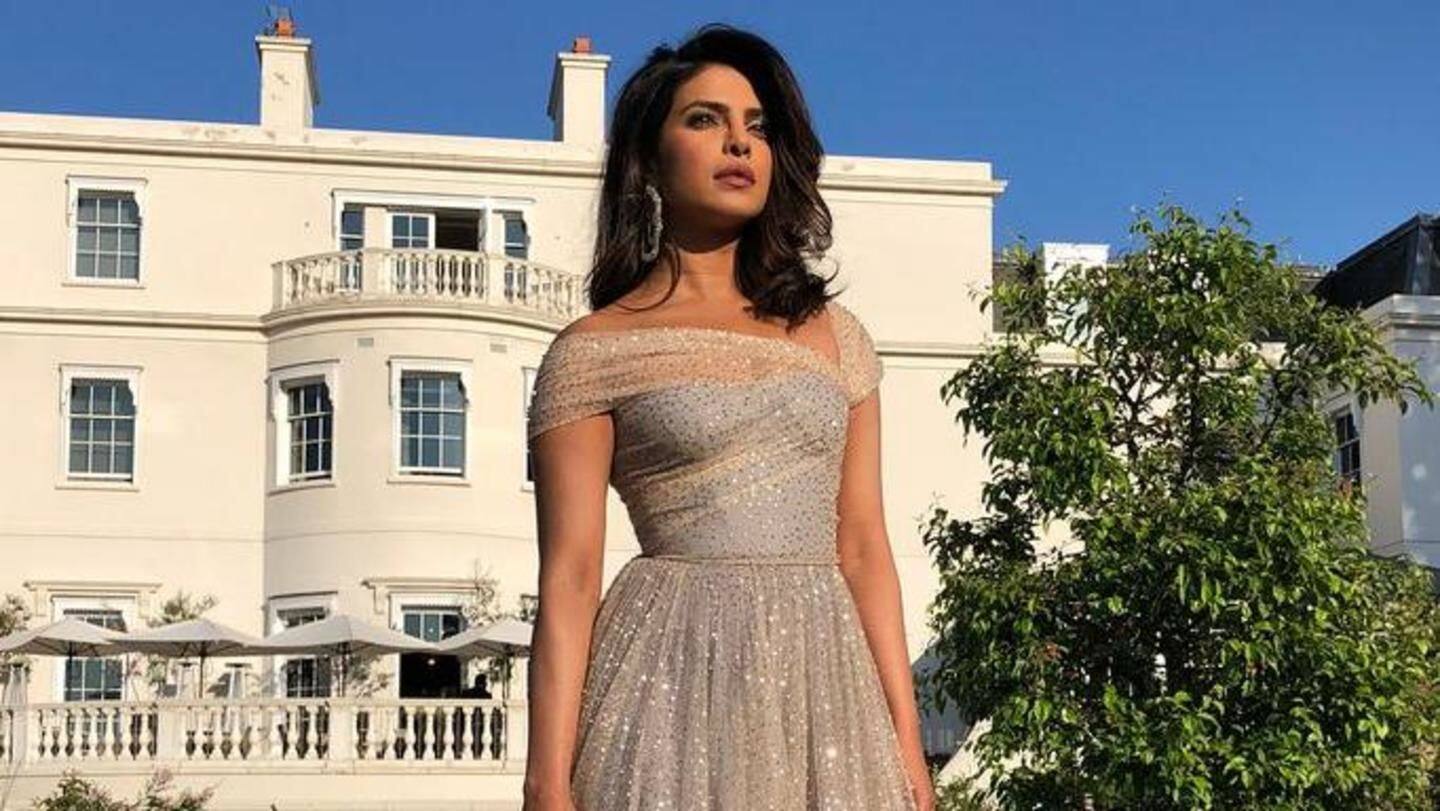 Priyanka is thankful to Dior for royal wedding reception outfit