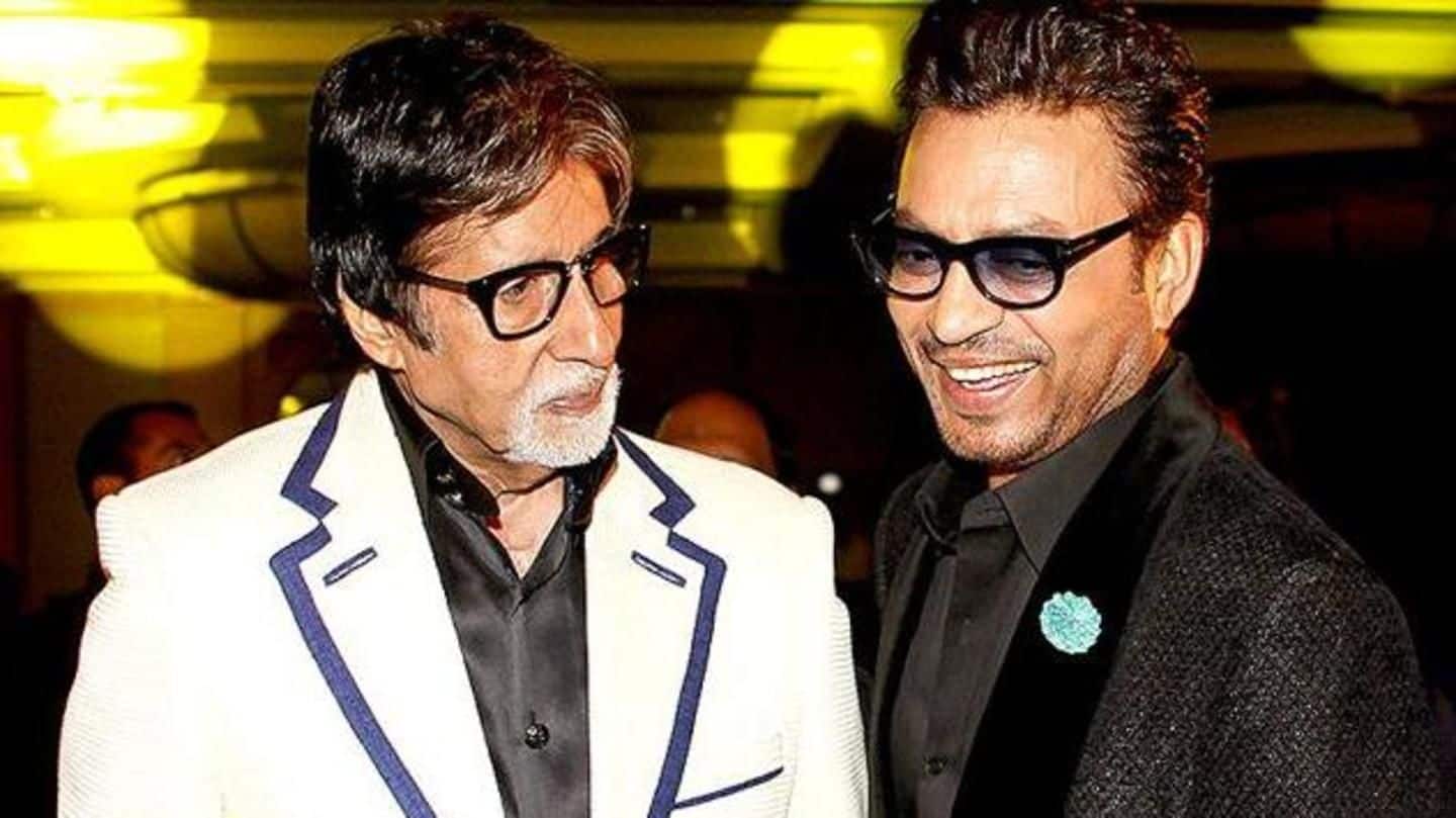 Amitabh Bachchan gives his verdict on Irrfan Khan starrer 'Blackmail'