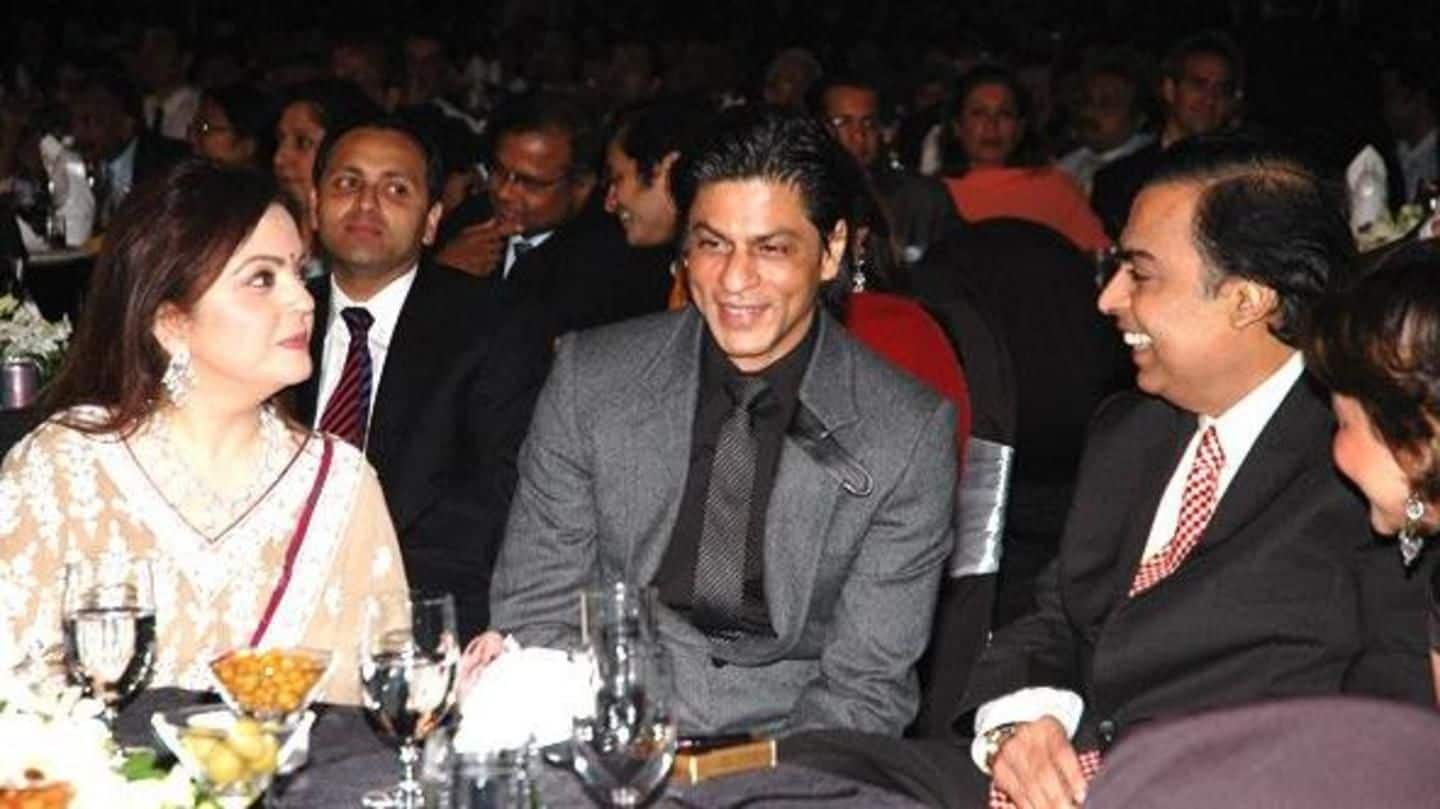 SRK to host Akash Ambani-Shloka Mehta's engagement party