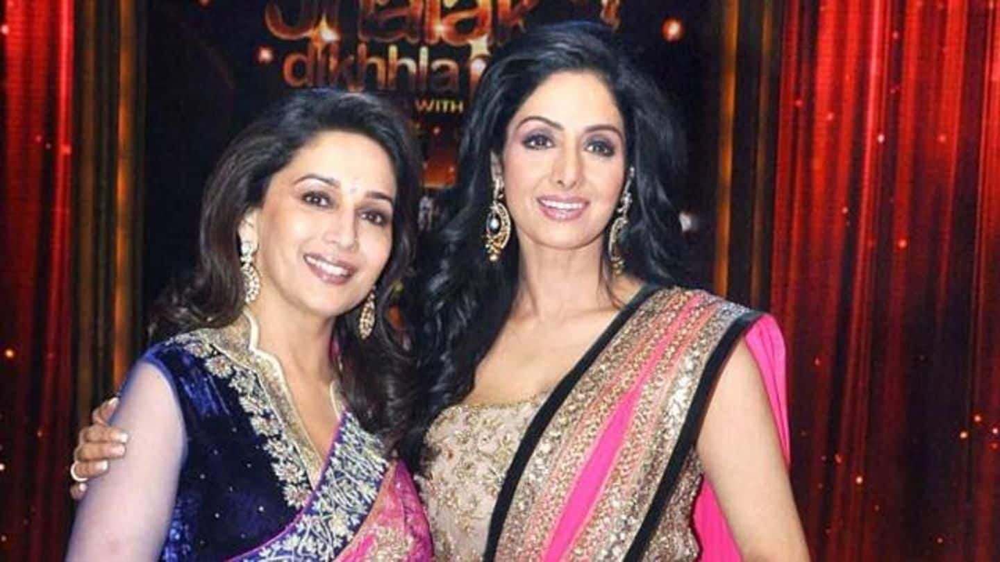 Janhvi is grateful to Madhuri for taking up Sridevi's role