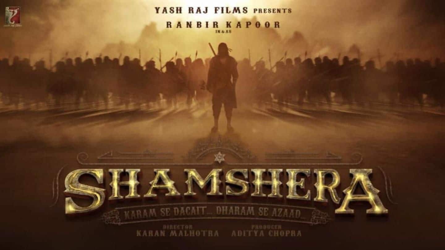 Ranbir Kapoor in and as 'Shamshera' in YRF's action entertainer