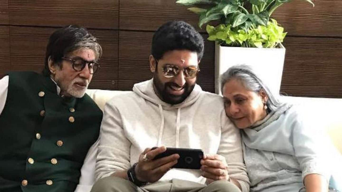 Abhishek Bachchan is "proud" of still living with his parents