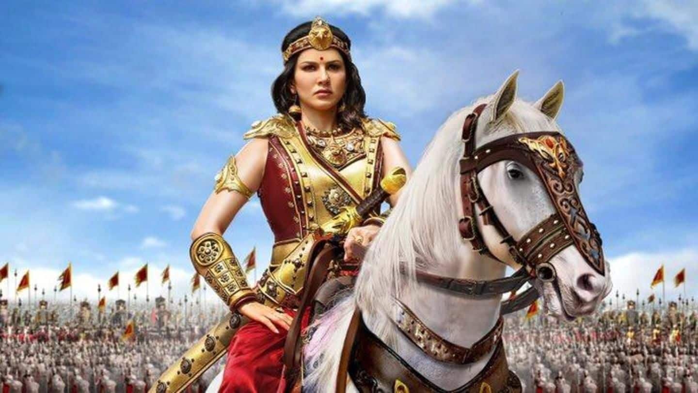'Veermahadevi' first look: Sunny Leone impresses as a warrior queen