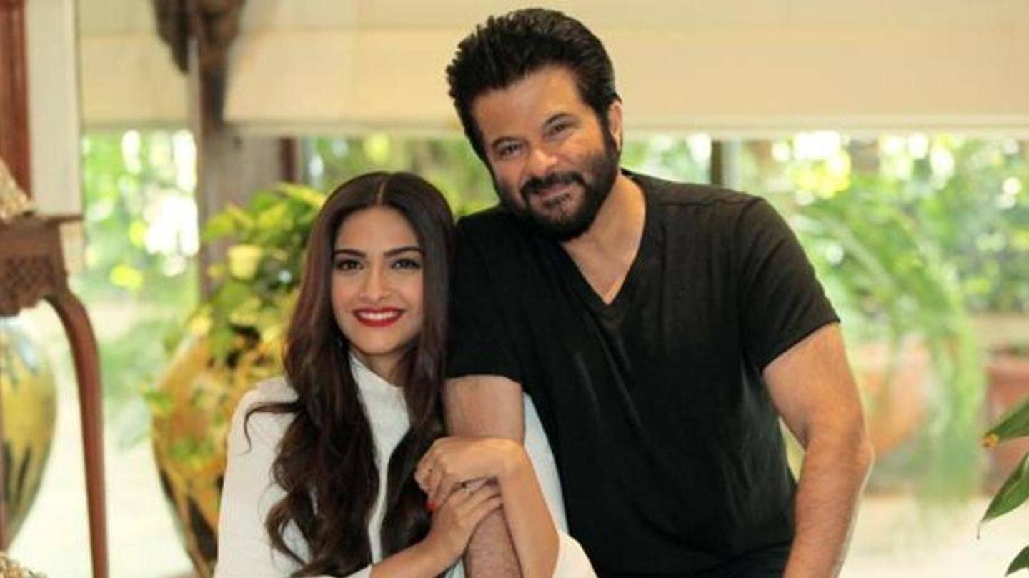 Anil Kapoor and Sonam Kapoor Ahuja Anil Kapoor and Sonam Kapoor Ahuja