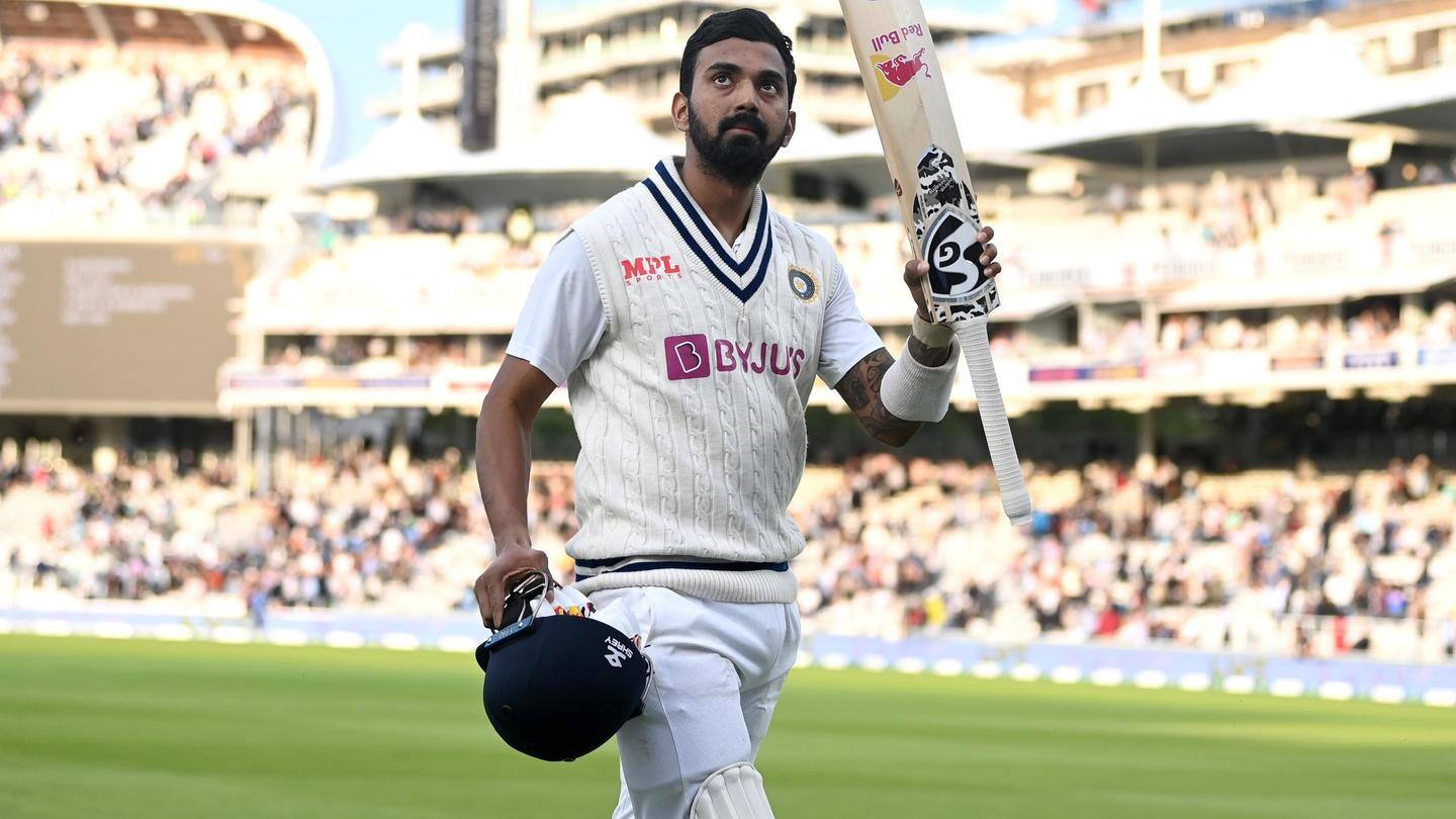 KL Rahul gets his name on Lord's honors board KL Rahul gets his name on Lord's honors board