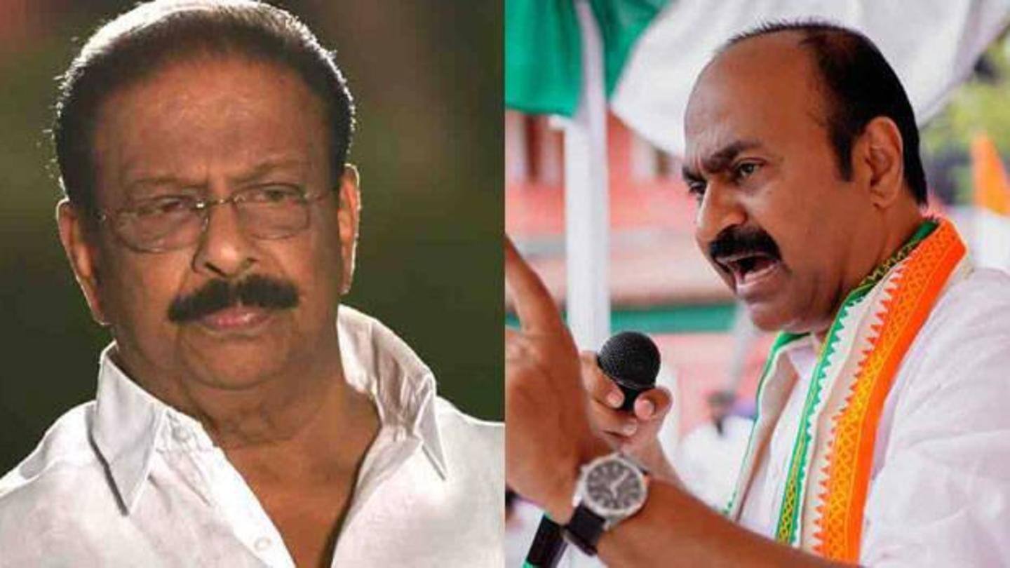 Present and former leadership at loggerheads in Kerala Present and former leadership at loggerheads in Kerala