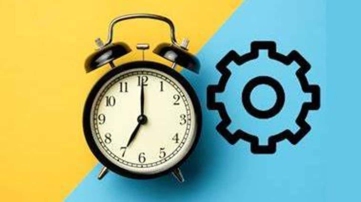Sticking to a timetable helps you stay efficient Sticking to a timetable helps you stay efficient