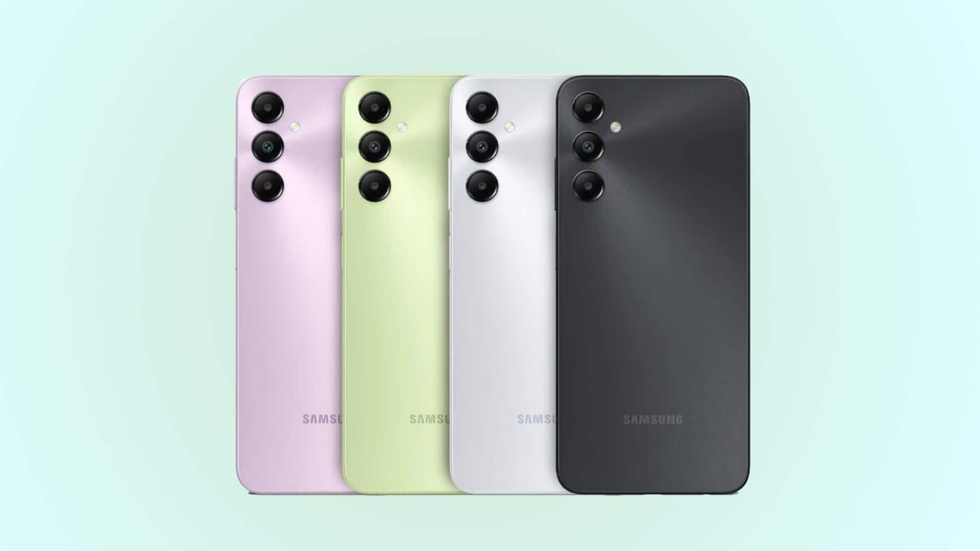 Samsung Galaxy A05, A05s to launch in India next week