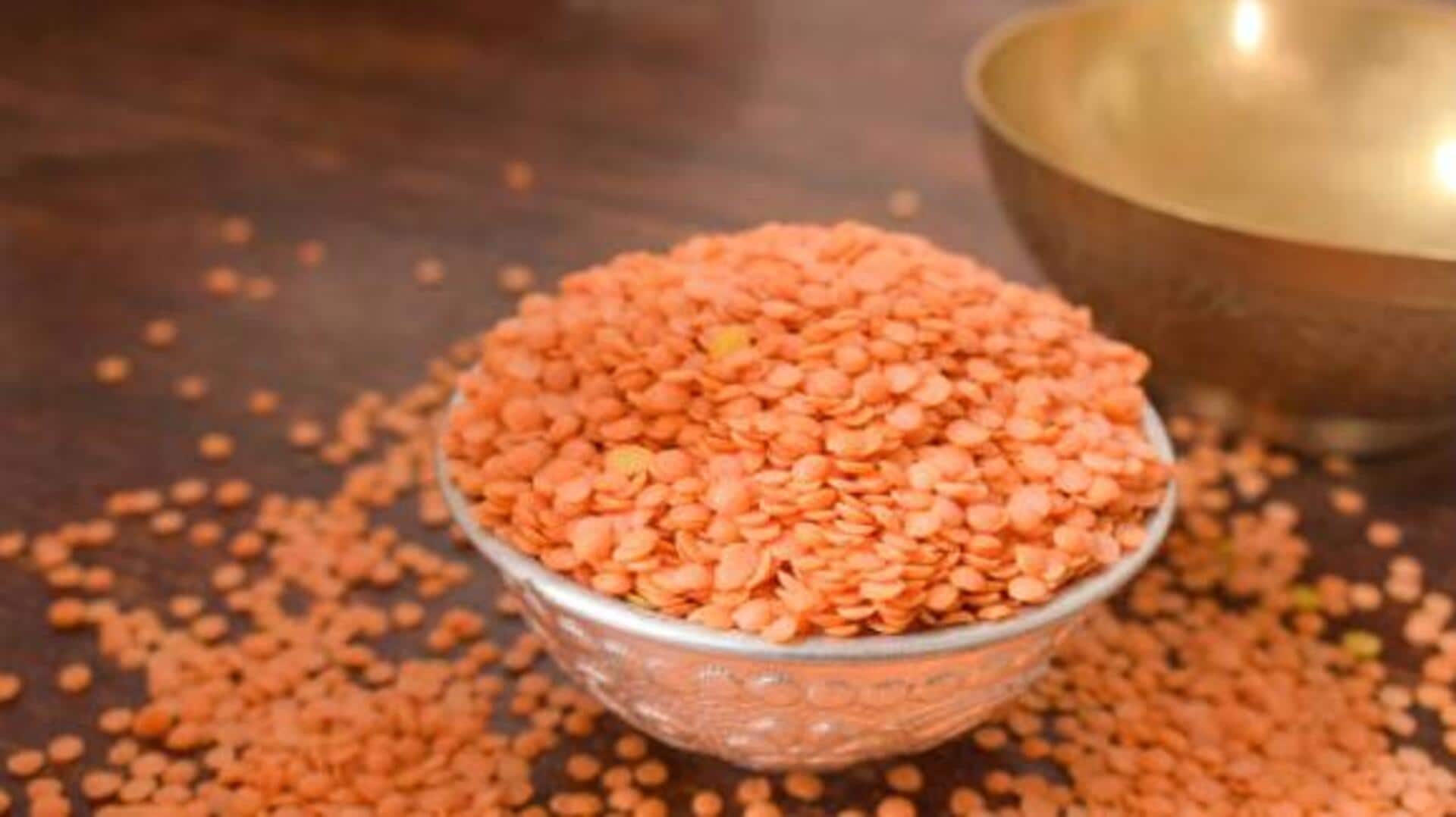 How to cook with red lentils