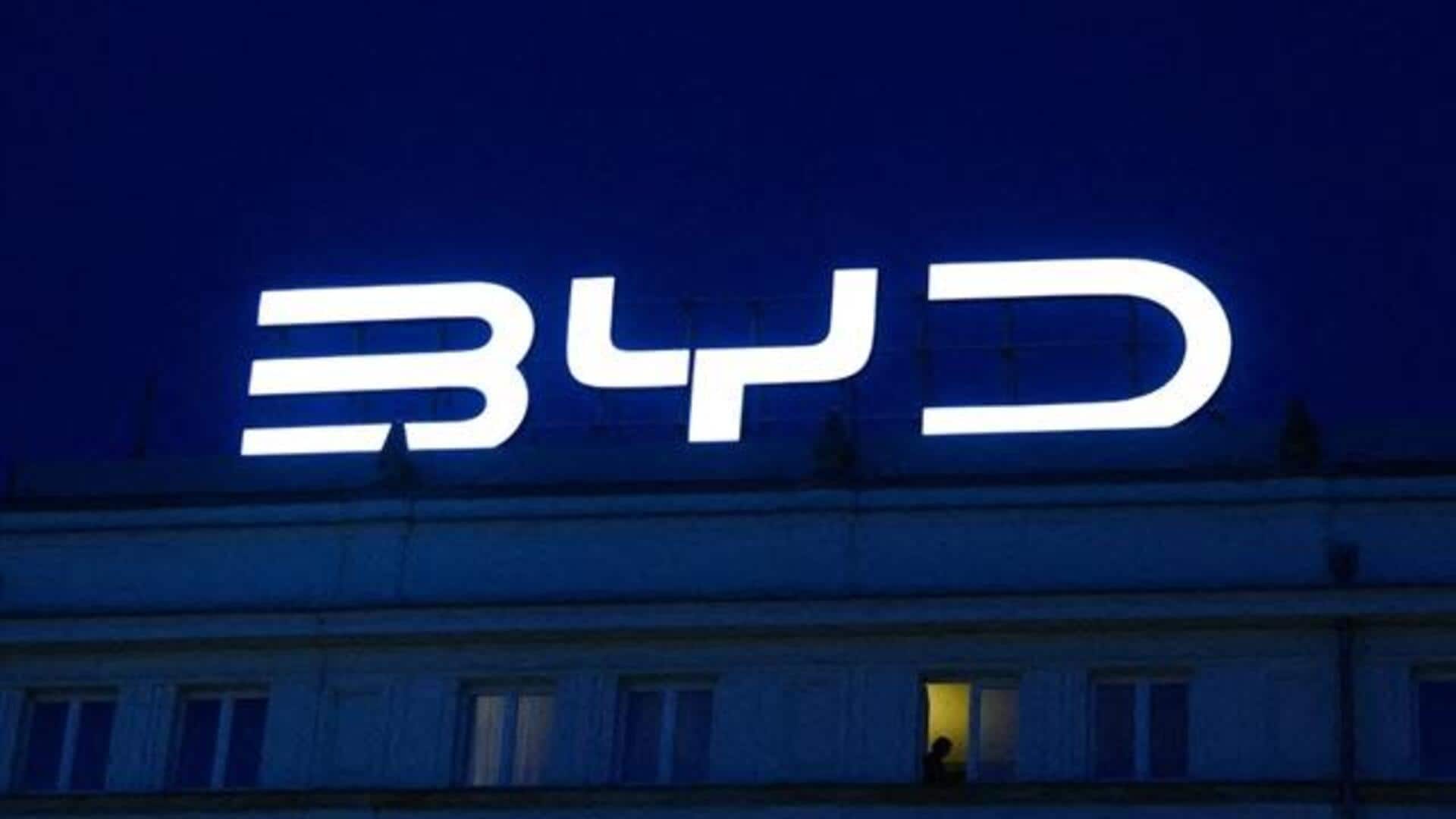 BYD launches China's first 4nm chip for smart-driving technology 