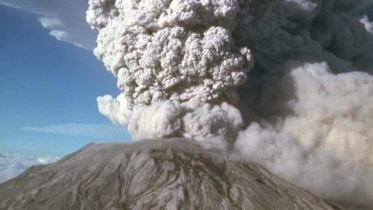 Hundreds of flights cancelled over volcano eruption
