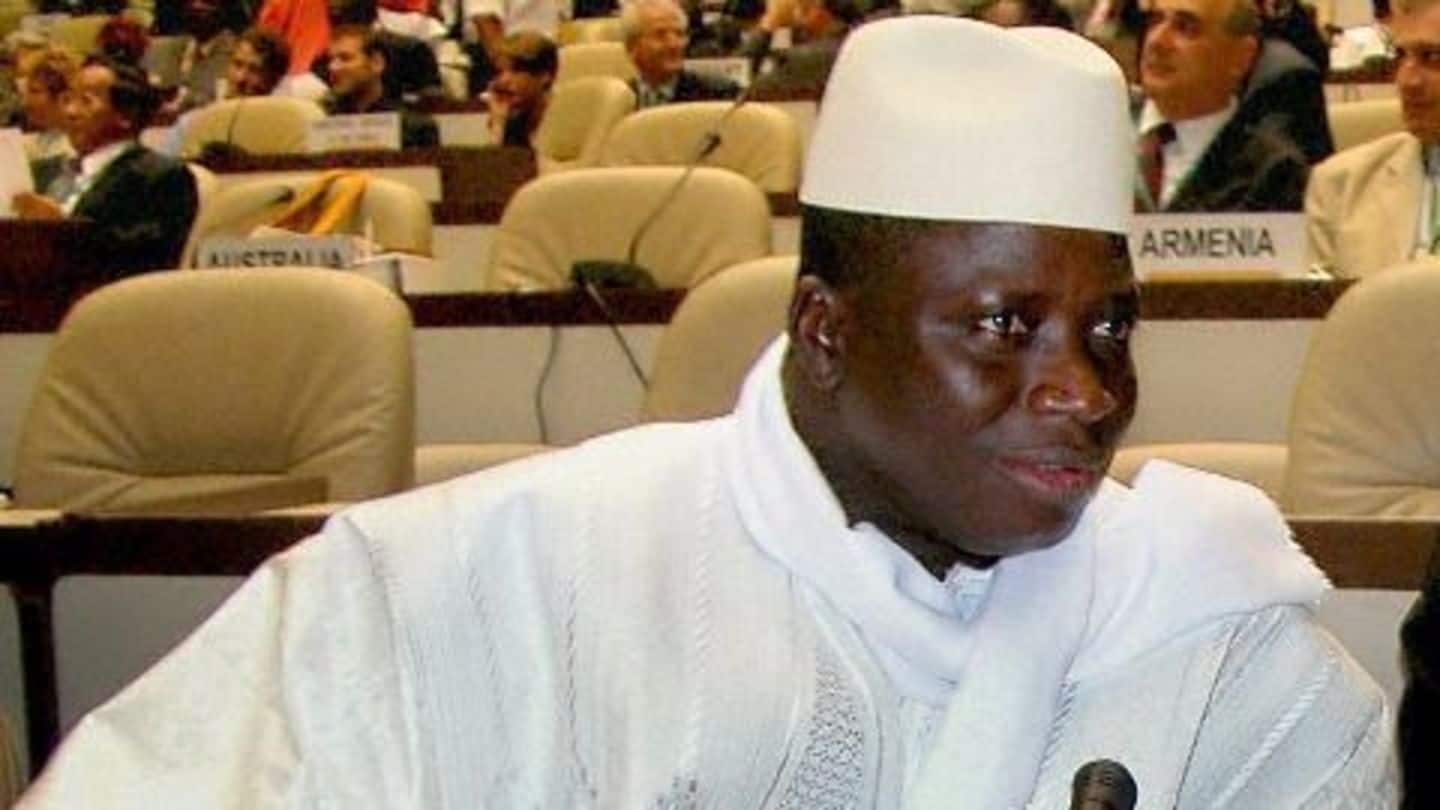 The Gambia declared an Islamic Republic