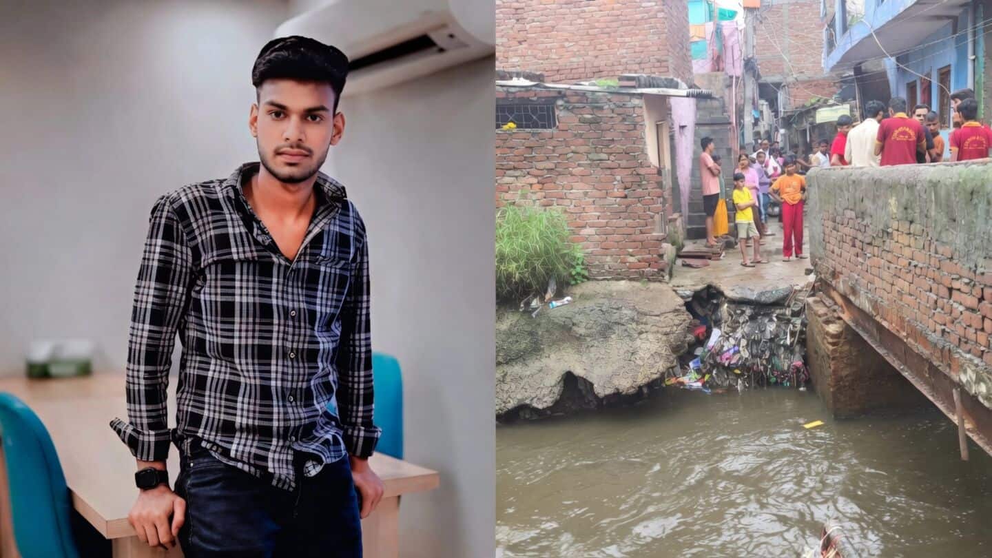 Ankit, 18, swept away in Sarita Vihar drain; search continues