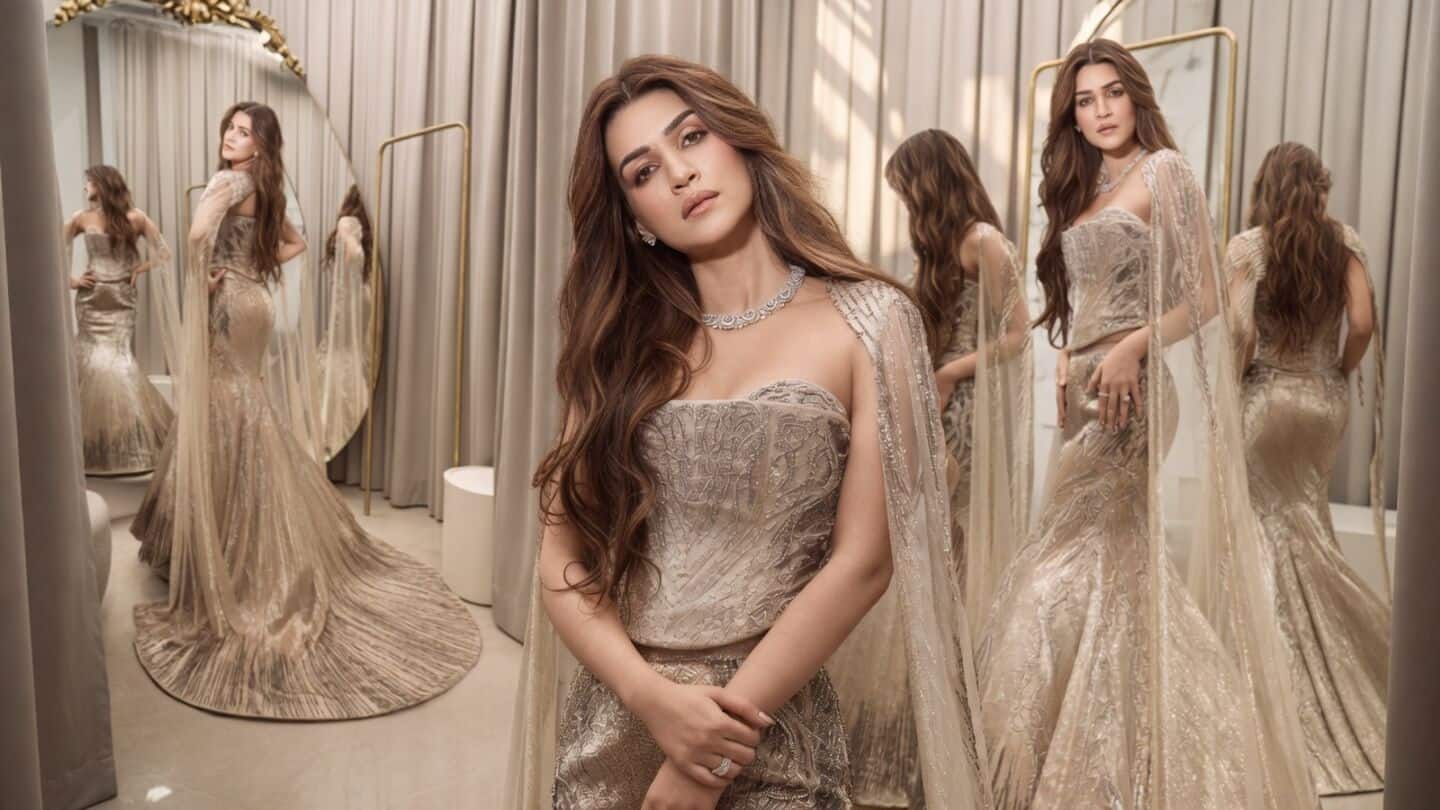 Sanon debuts 'Prabha' bridal look on Gupta's 'The Bride Side'