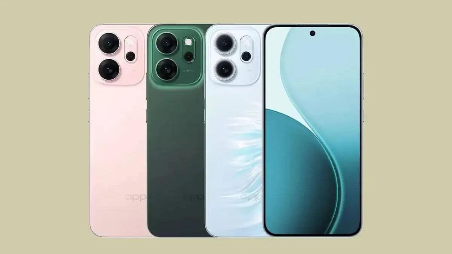 OPPO Reno 14 FS 5G debuts with Snapdragon 6 Gen