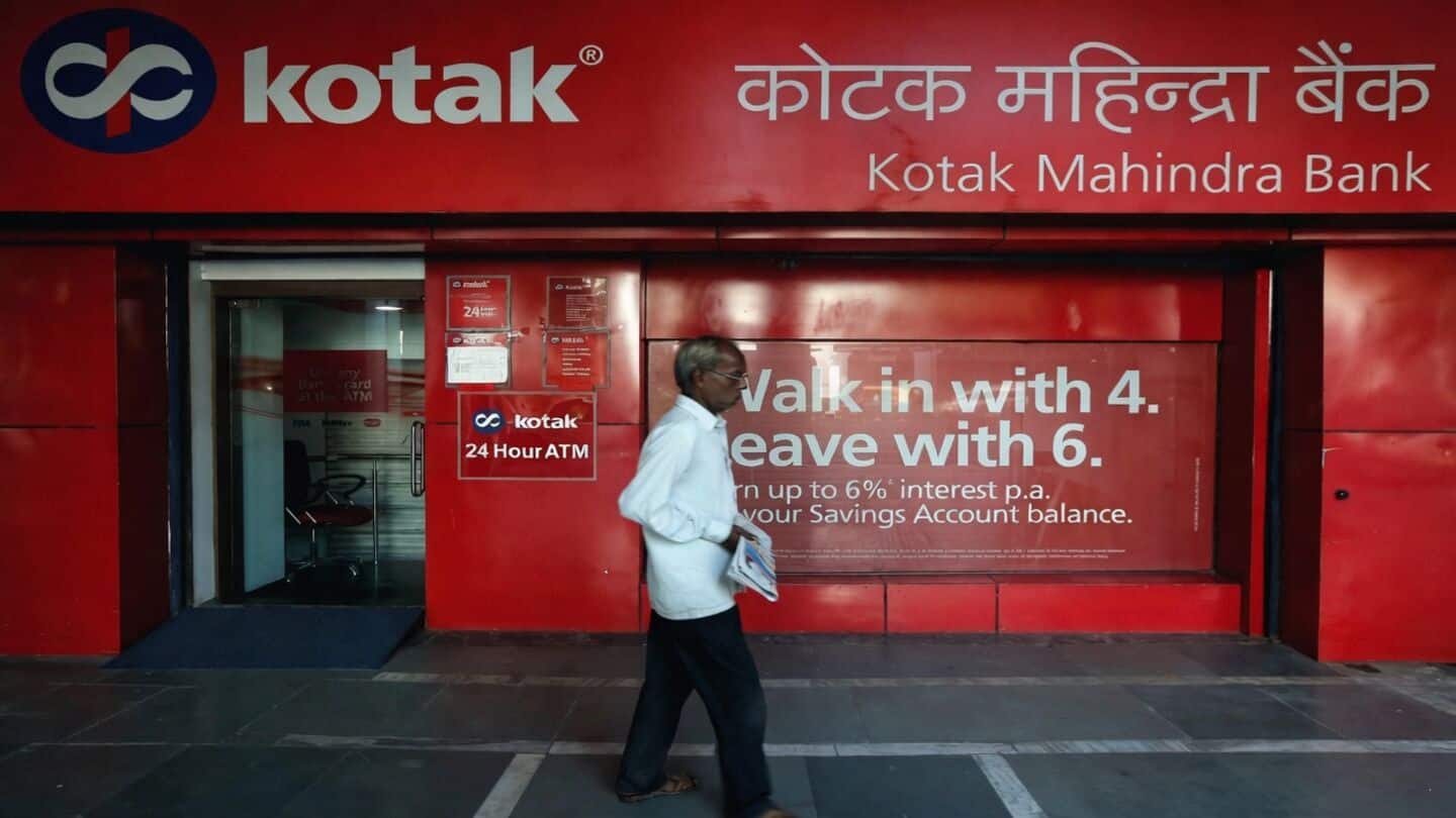 Kotak Mahindra Bank targets top 3 private-bank profits by 2030