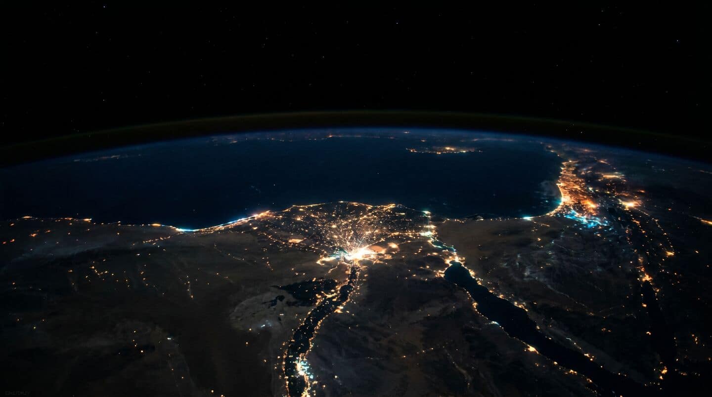 NASA astronaut Jessica Meir shares ISS time-lapse of Nile, lightning