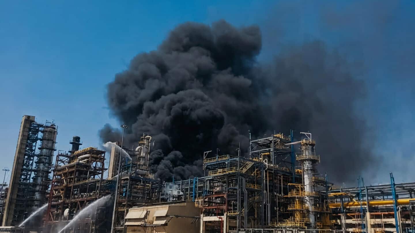 Pachpadra refinery fire ahead of Prime Minister Narendra Modi inauguration