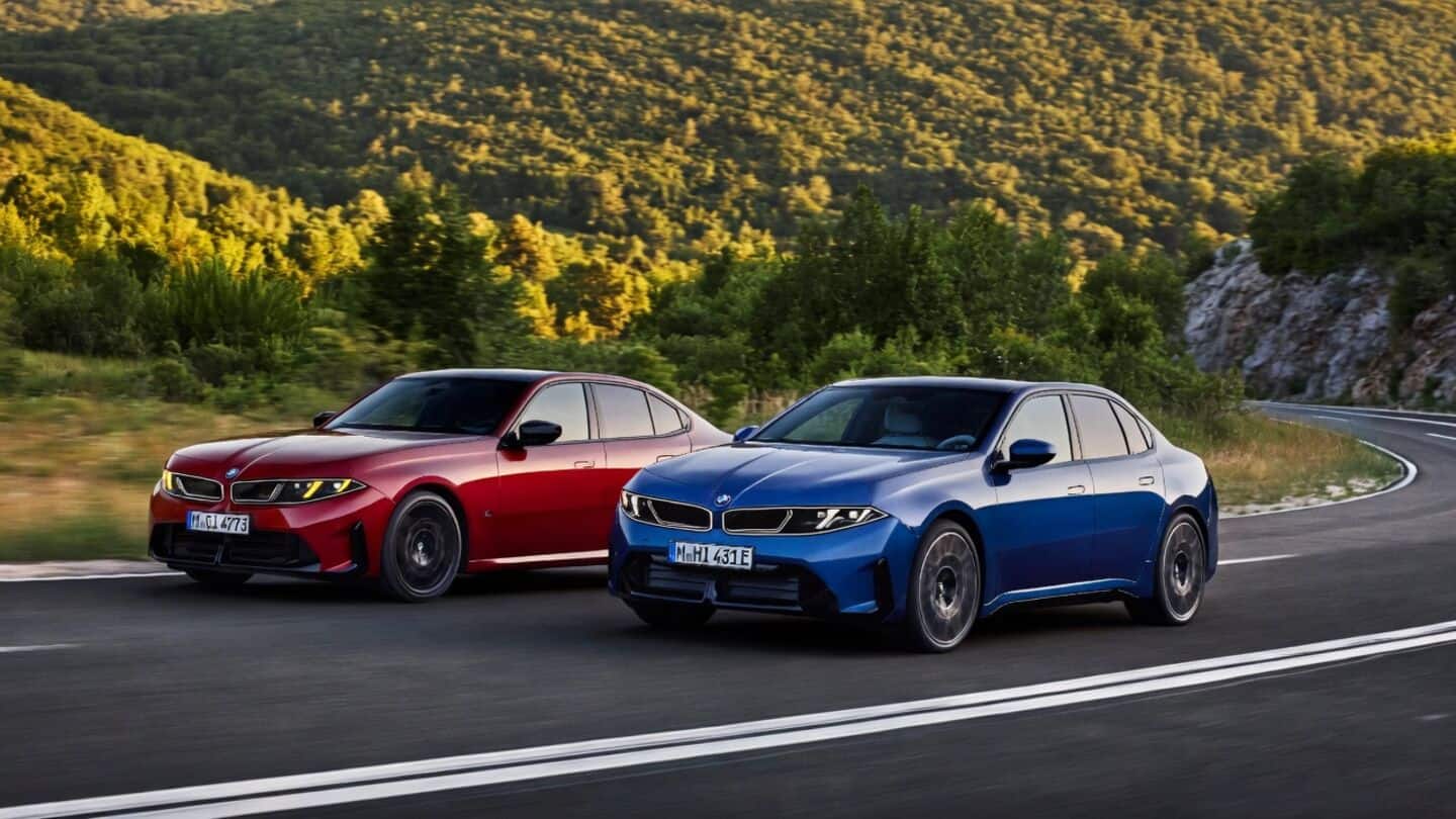 BMW unveils 8th-generation 3 Series: i3 EV and M350 xDrive