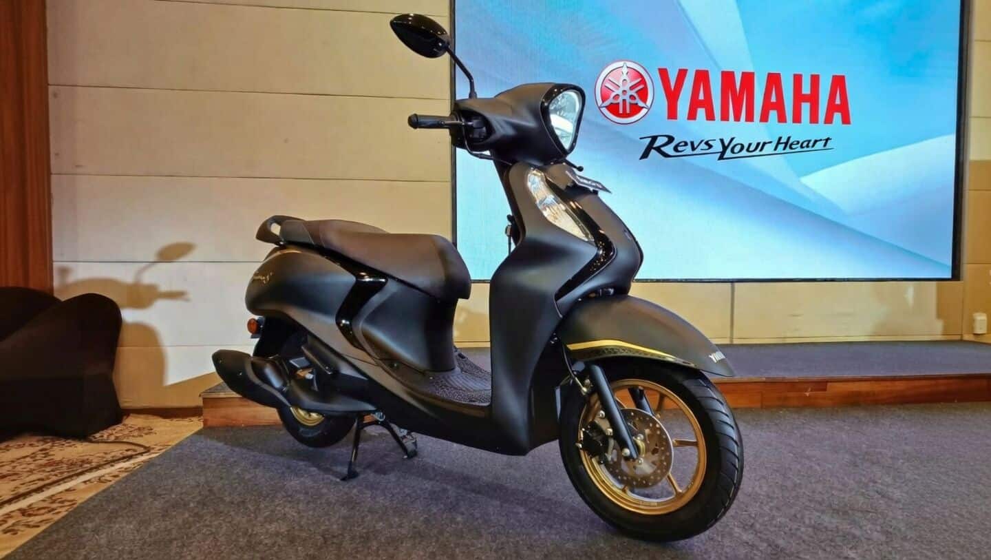 Yamaha updates Fascino 125-cc Fi Hybrid with new tail design