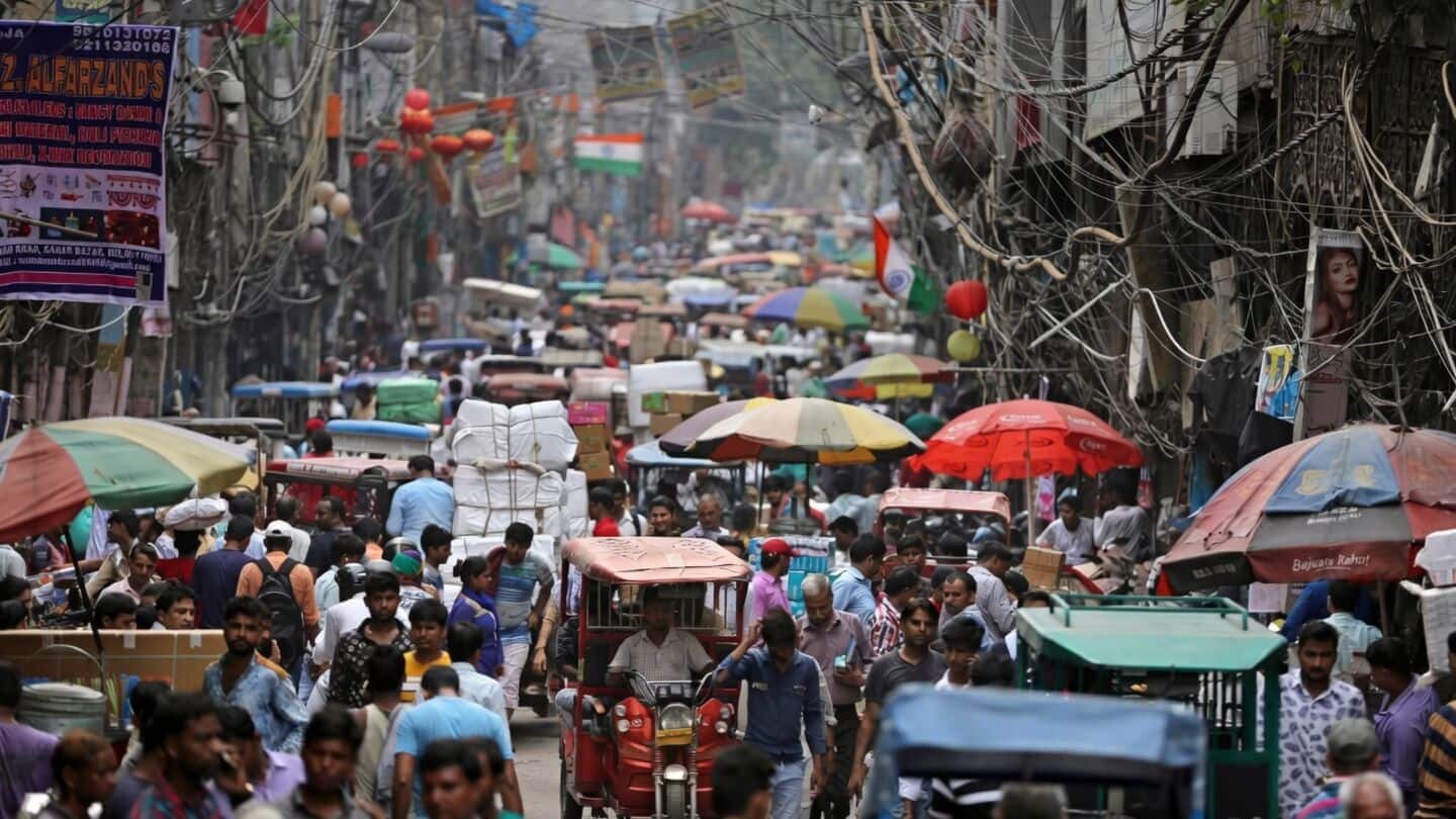 Delhi census finds 23.08 million, India may total 1.45 billion