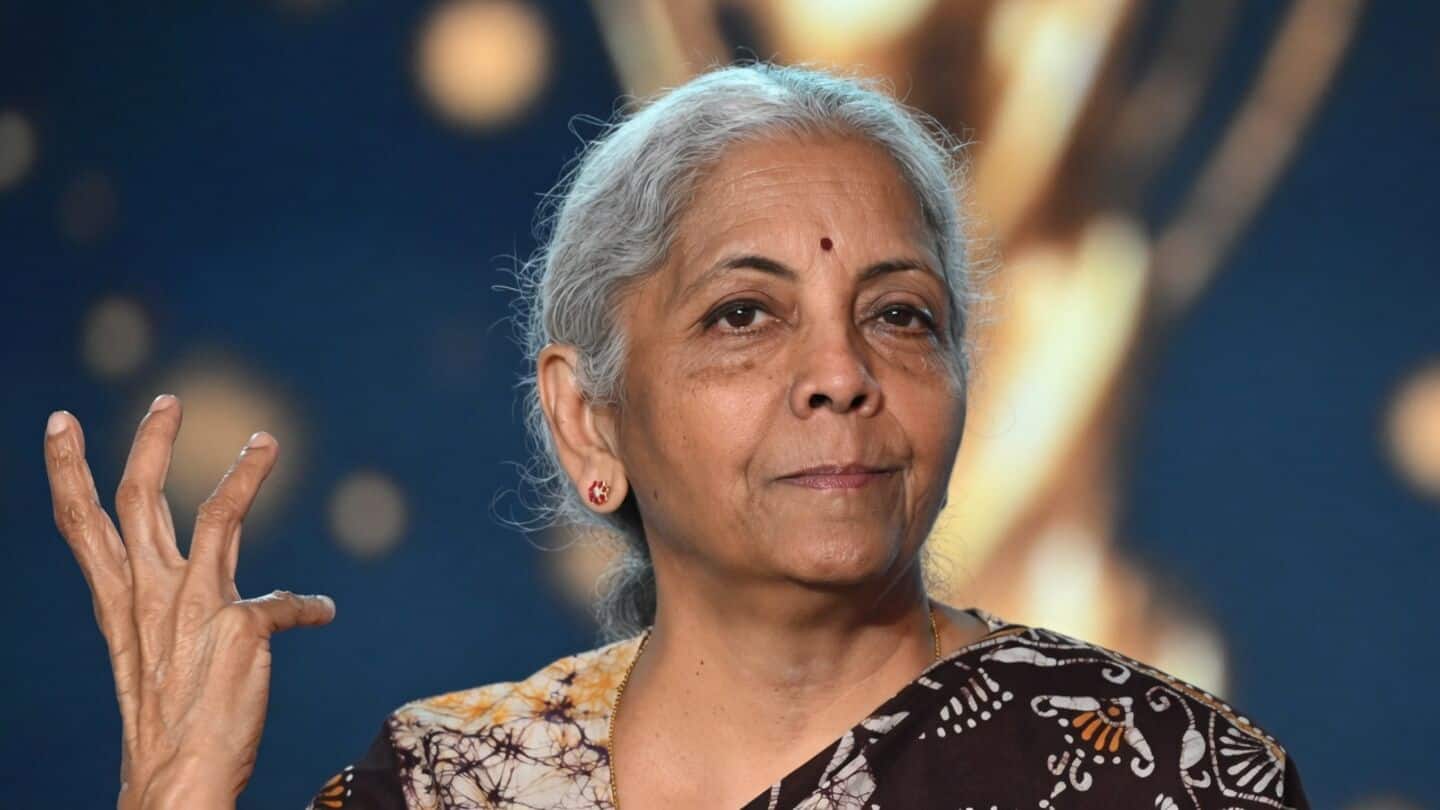 Finance Minister Nirmala Sitharaman says India built economic resilience