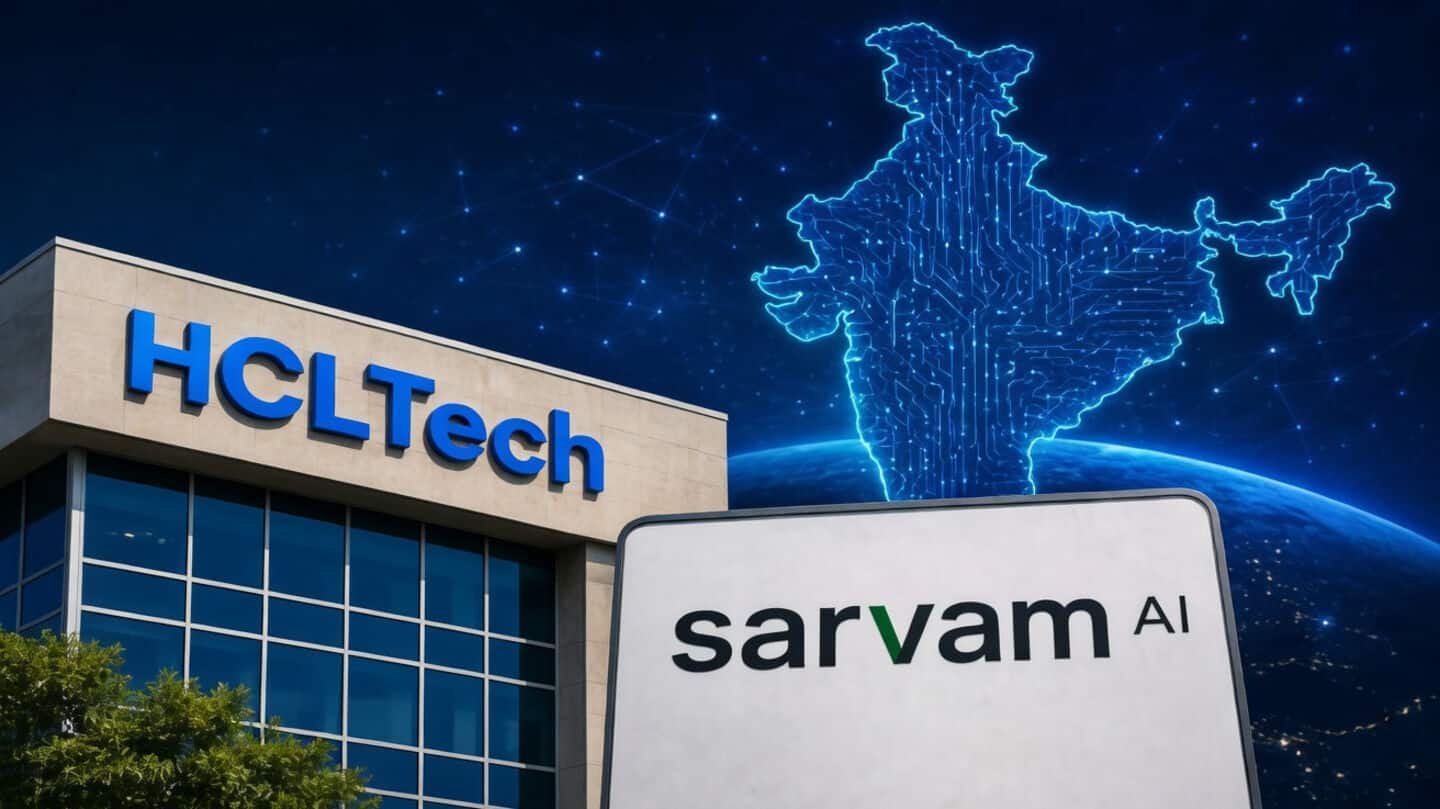 HCLTech buys 10.5% stake in Sarvam AI for sovereign AI