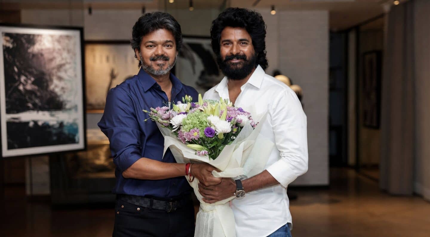 Sivakarthikeyan meets TN CM Vijay, praises political move 'Jana Nayagan'