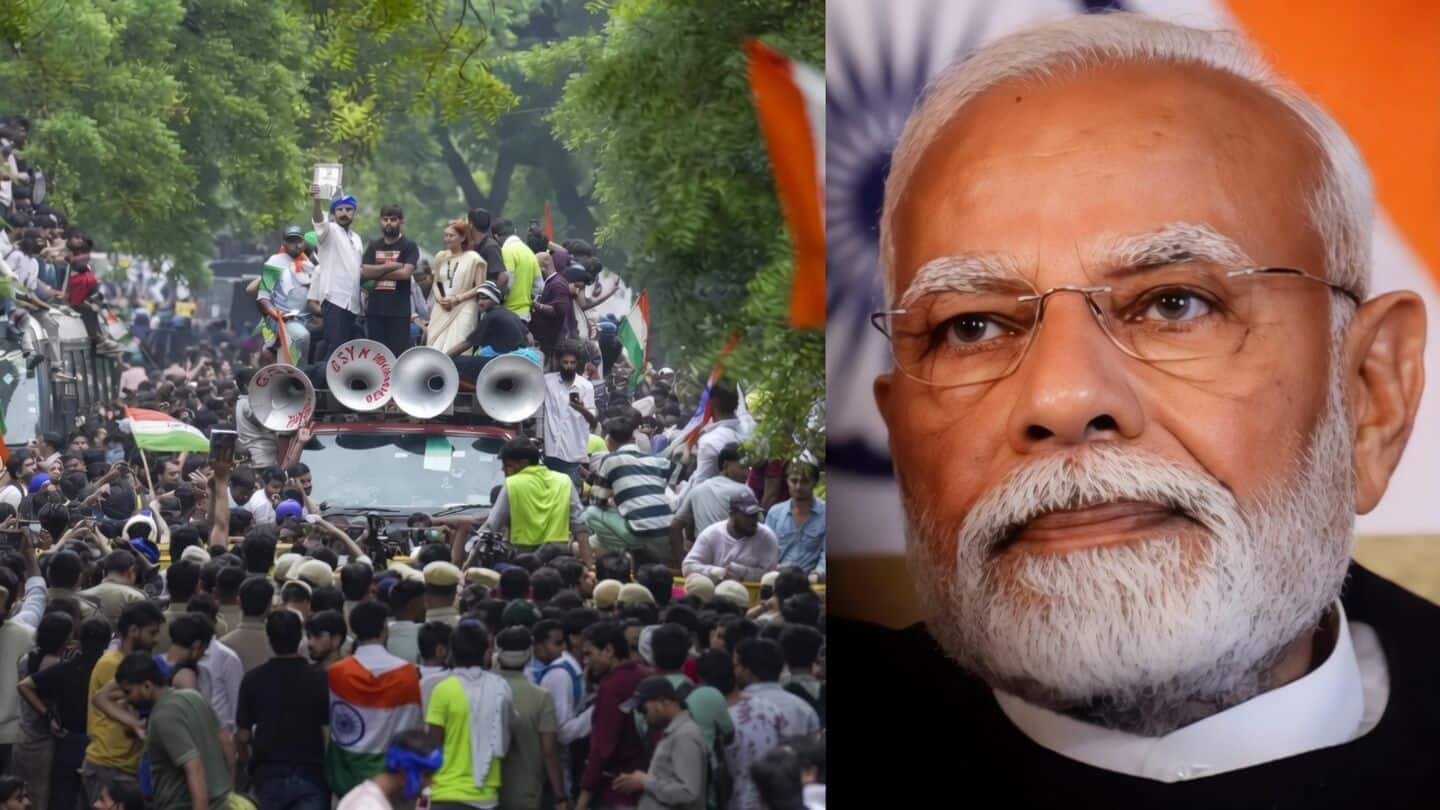 BJP posts PM Modi video amid NEET protests, CJP campaign