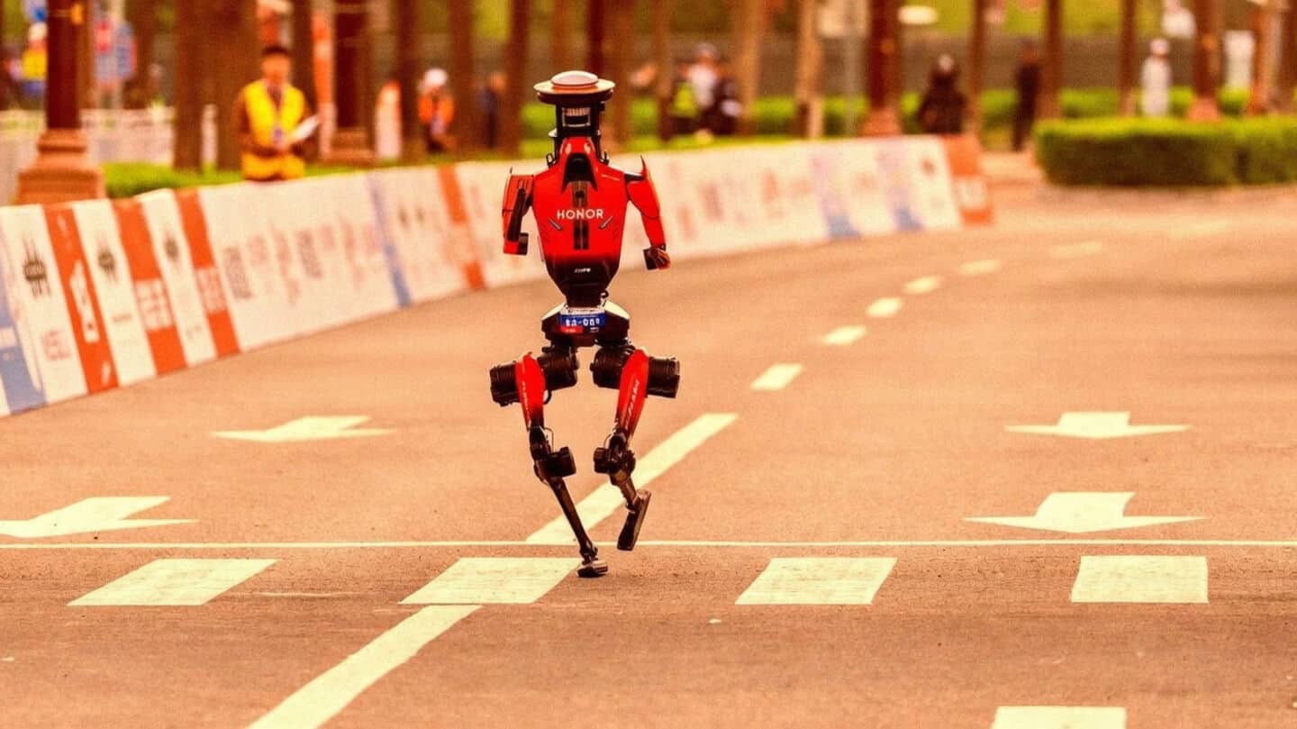 Honor humanoid in China beats Jacob Kiplimo half marathon record