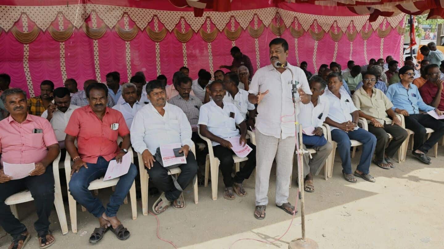 Madurai Tasmac employees begin union hunger strike demanding regularization, pay