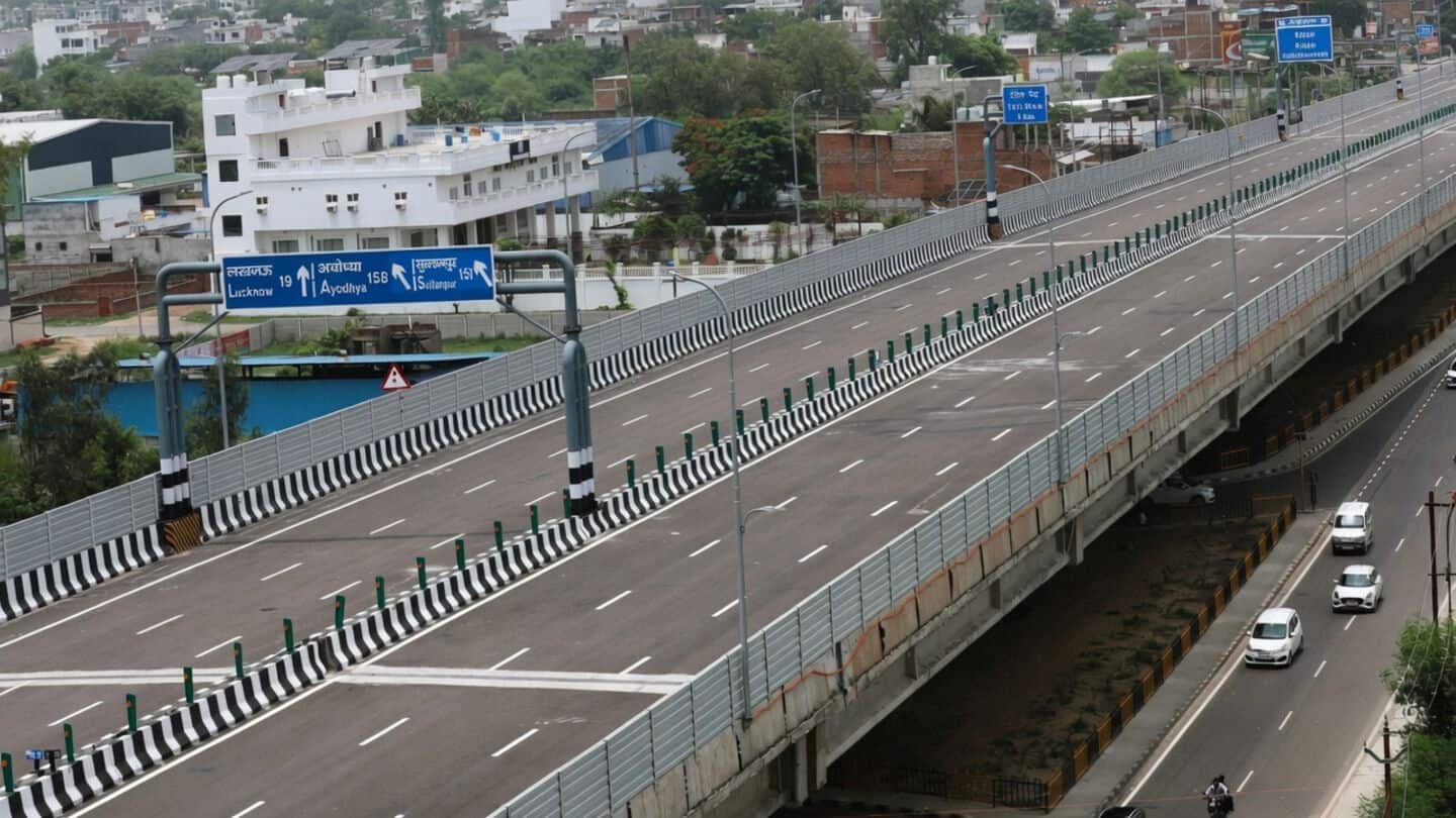 NHAI suspends Kanpur Lucknow Expressway toll after km 64 slippage