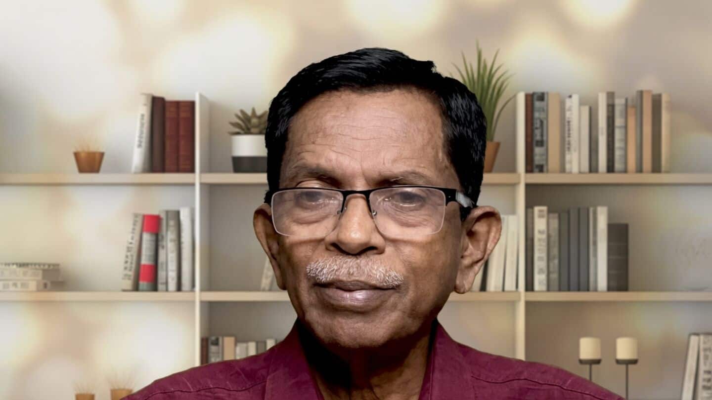 TG Mohandas detained in Thiruvananthapuram over videos allegedly stirring unrest