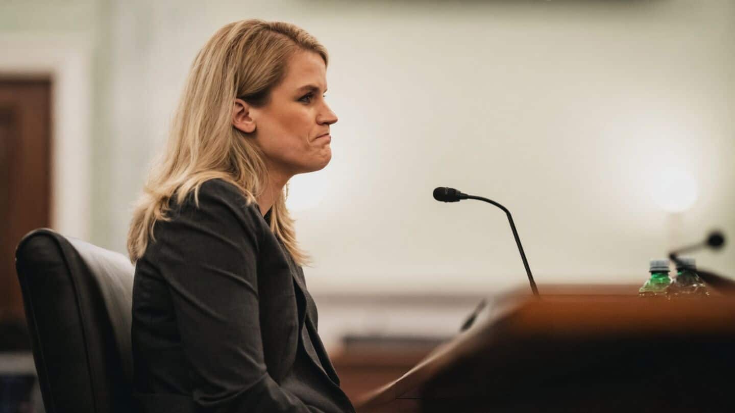 Frances Haugen urges AI firms honor Trump self regulation pact