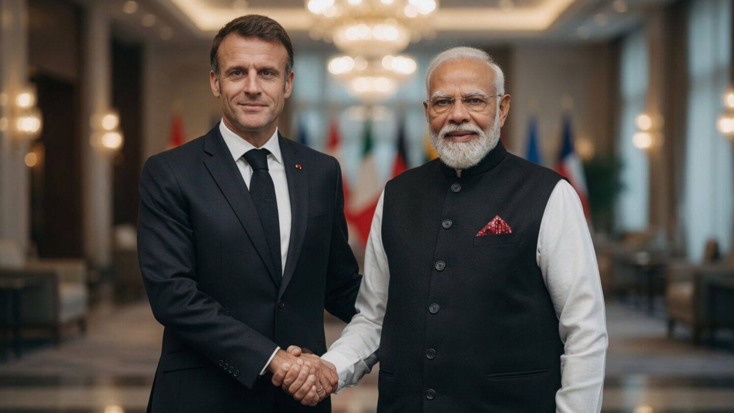 PM Modi and Macron launch Bharat Innovates 2026 in Nice