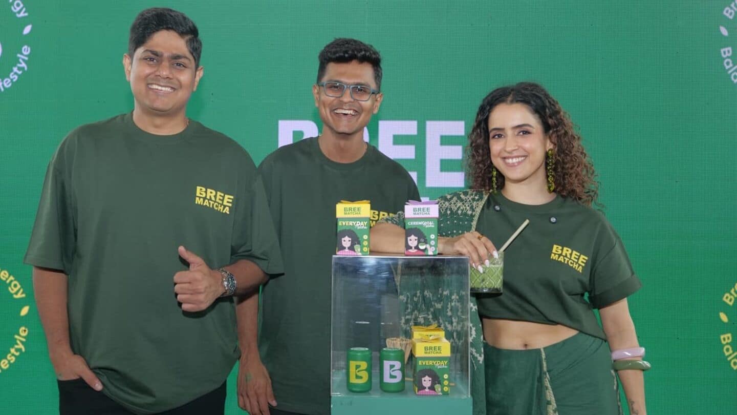 Sanya Malhotra launches matcha brand 'Bree'