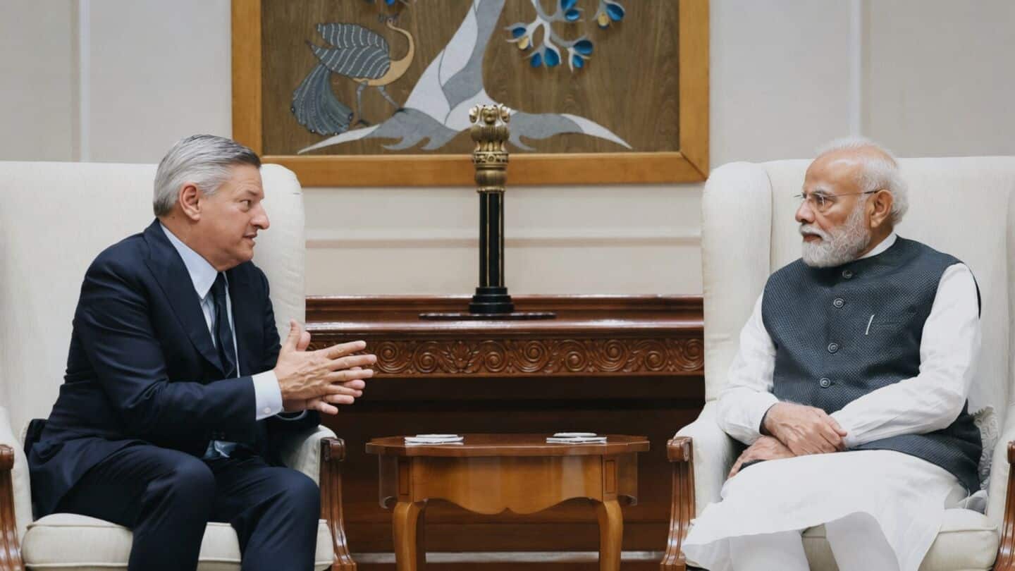 Netflix's Sarandos meets PM Modi, unveils Netflix India storytelling initiative