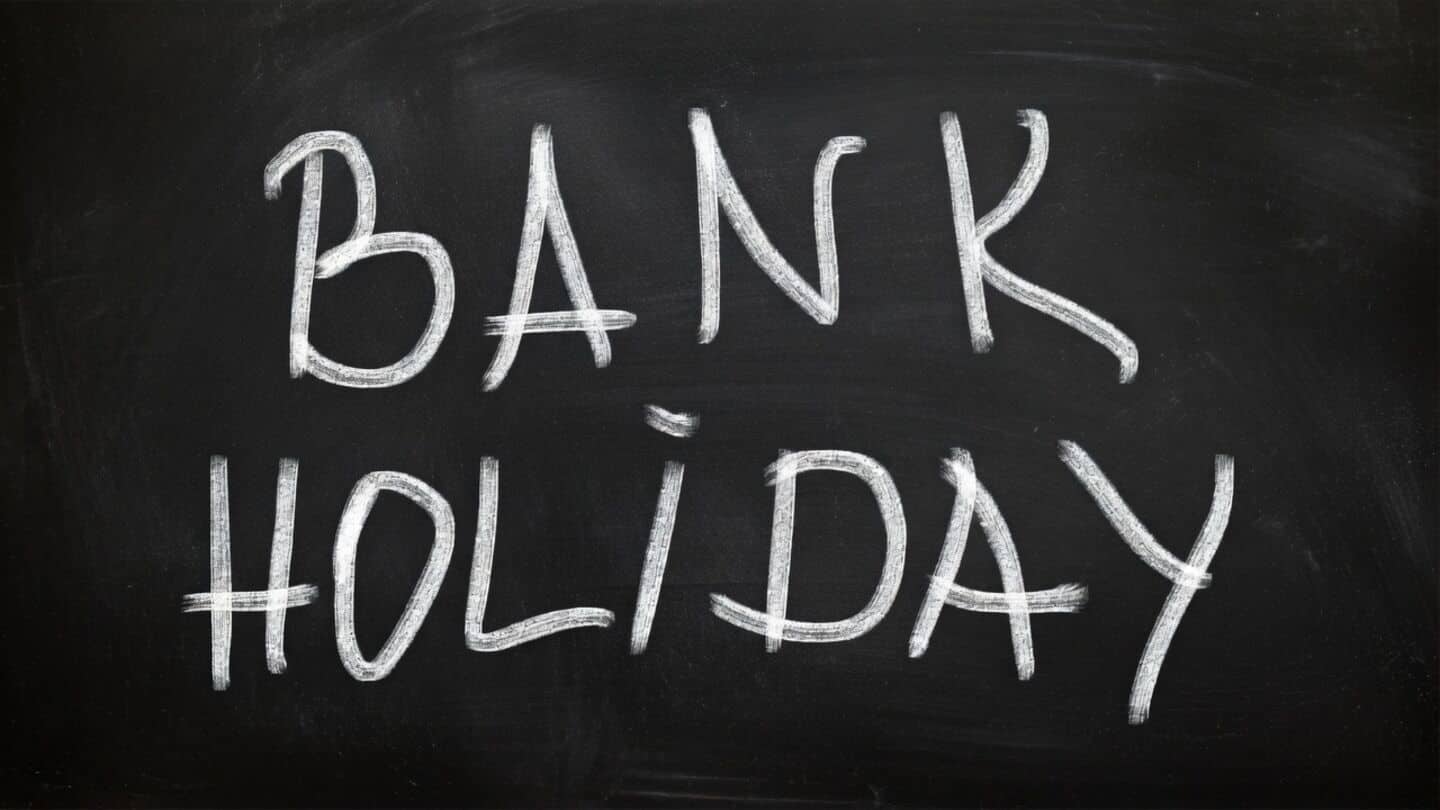October bank holidays vary by state, online services mostly operational