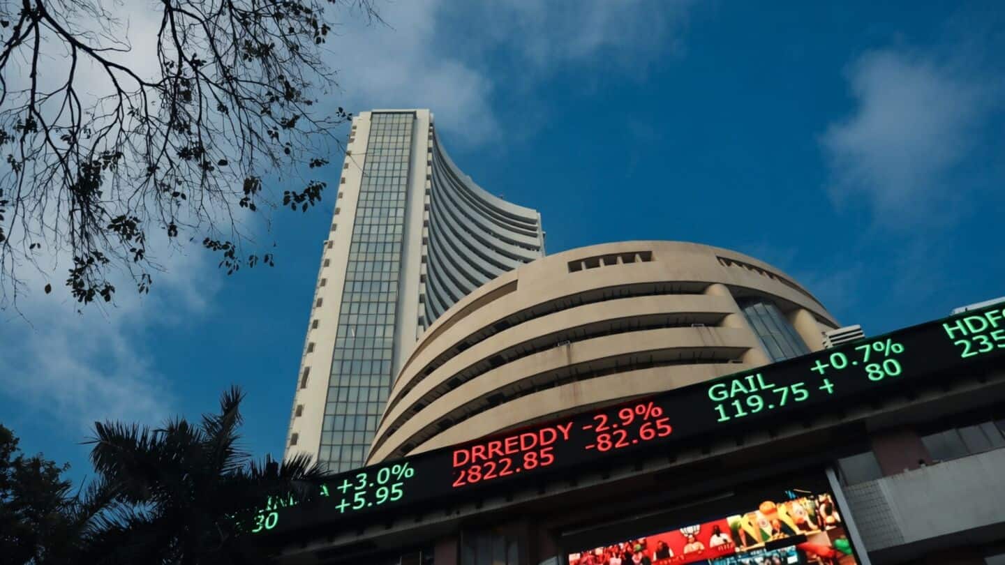 Sensex falls 300.77, Nifty down 124.80 as crude nears $90