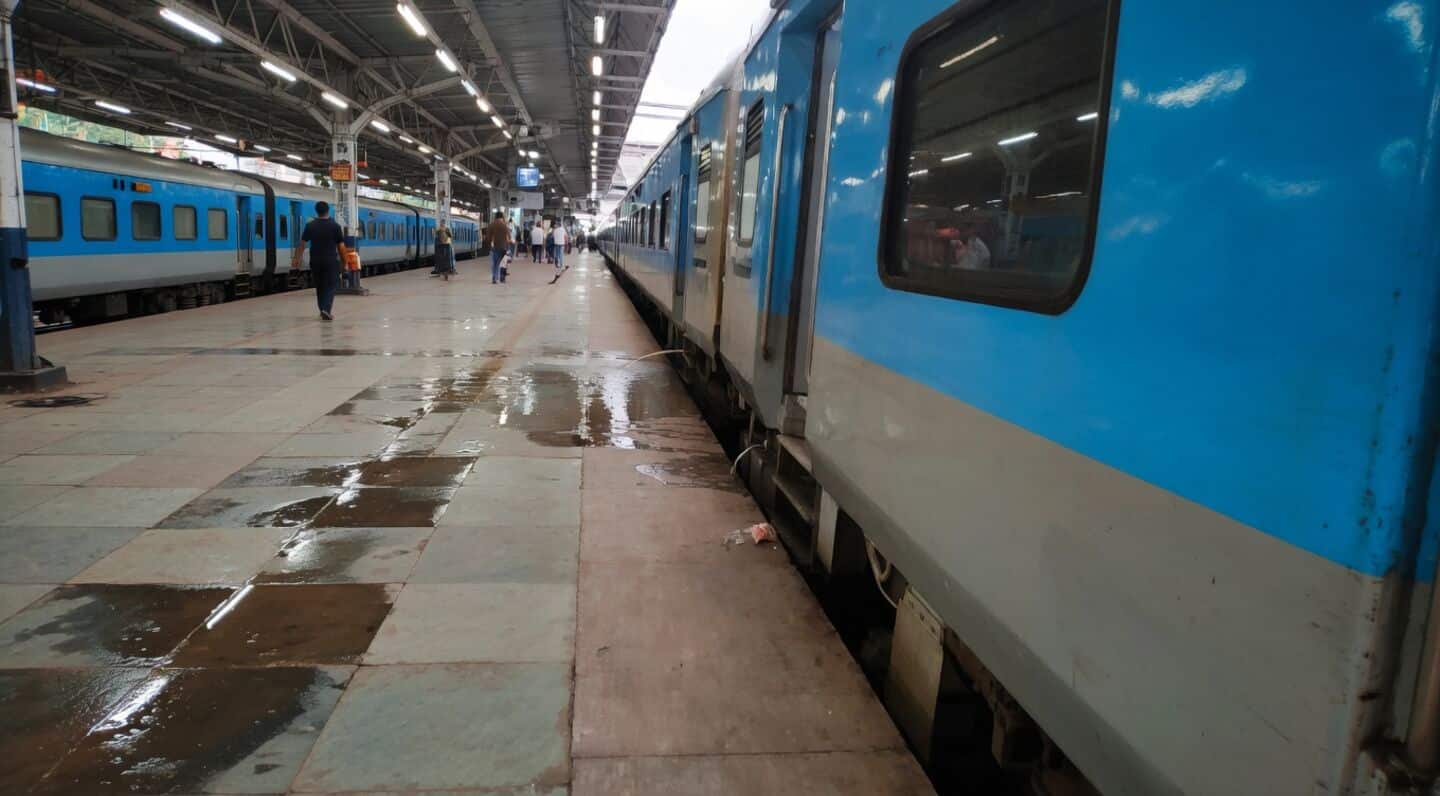 Train water spill at Pune Junction causes passenger to slip