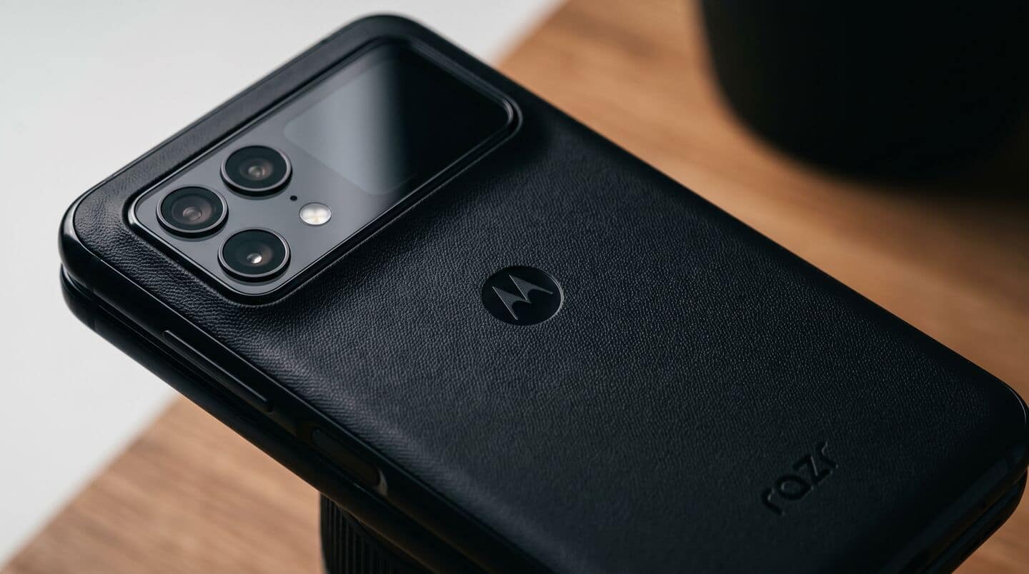 Motorola brings Razr fold book-style phone to India this May