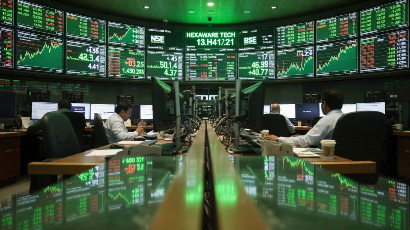 Hexaware shares jump more than 10.20% after multi-year Anthropic partnership