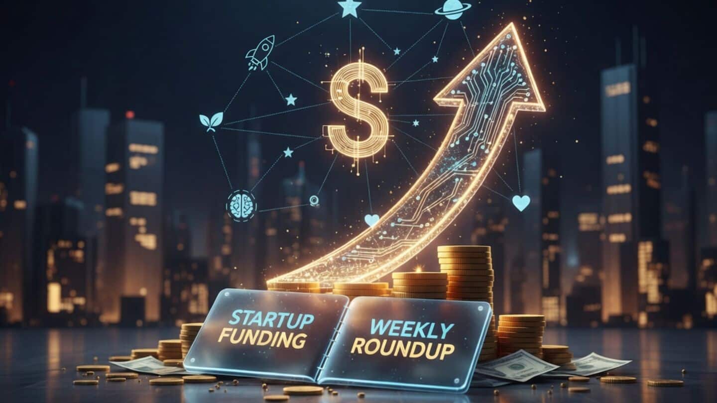 Indian startups raise $165.8 million last week after nearly 84% drop