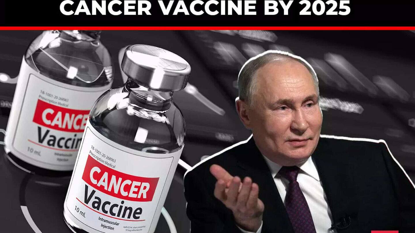 Russia to start human trials for AI-made cancer vaccine
