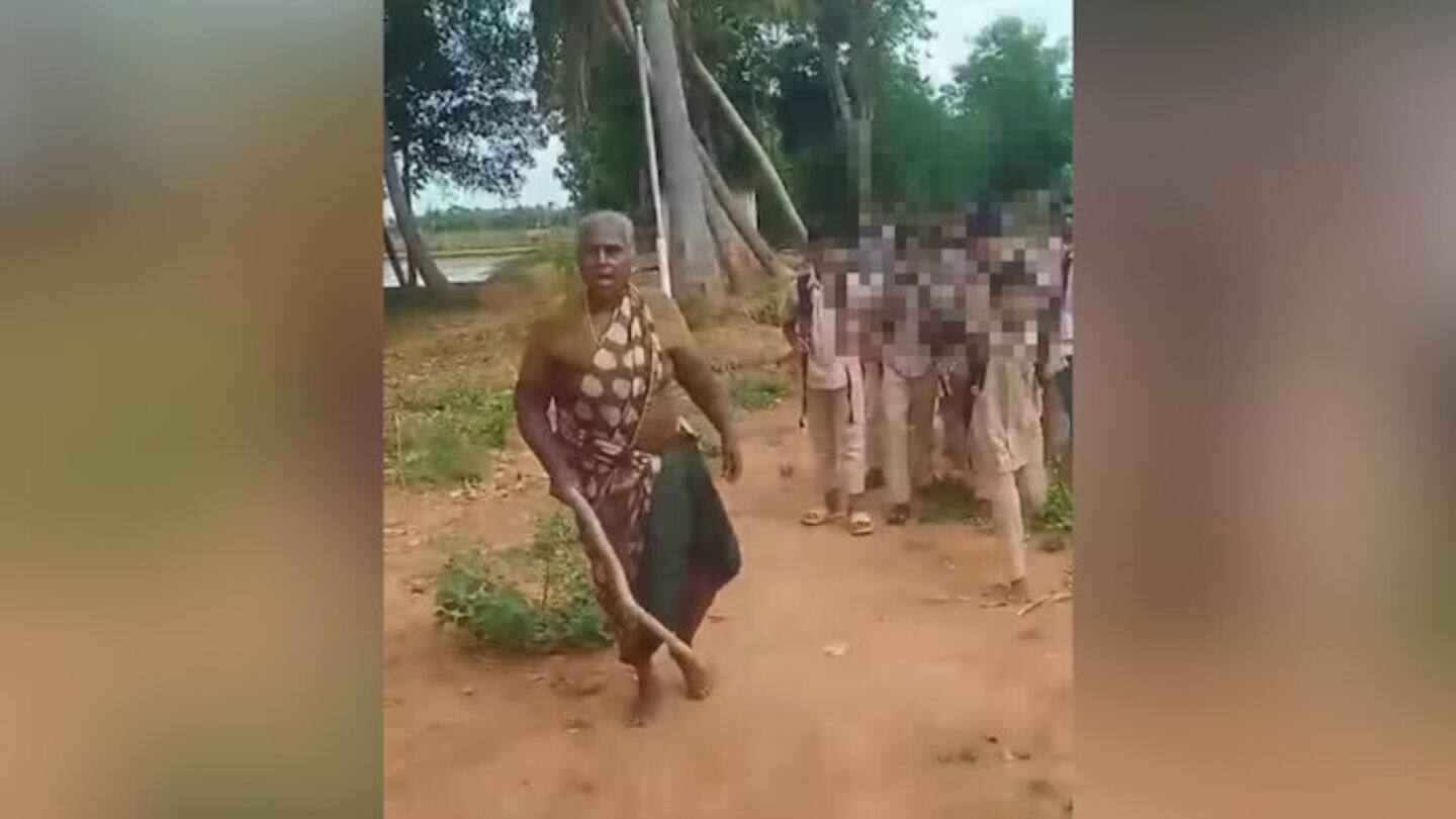 Tamil Nadu woman stops Dalit boys from using public lane