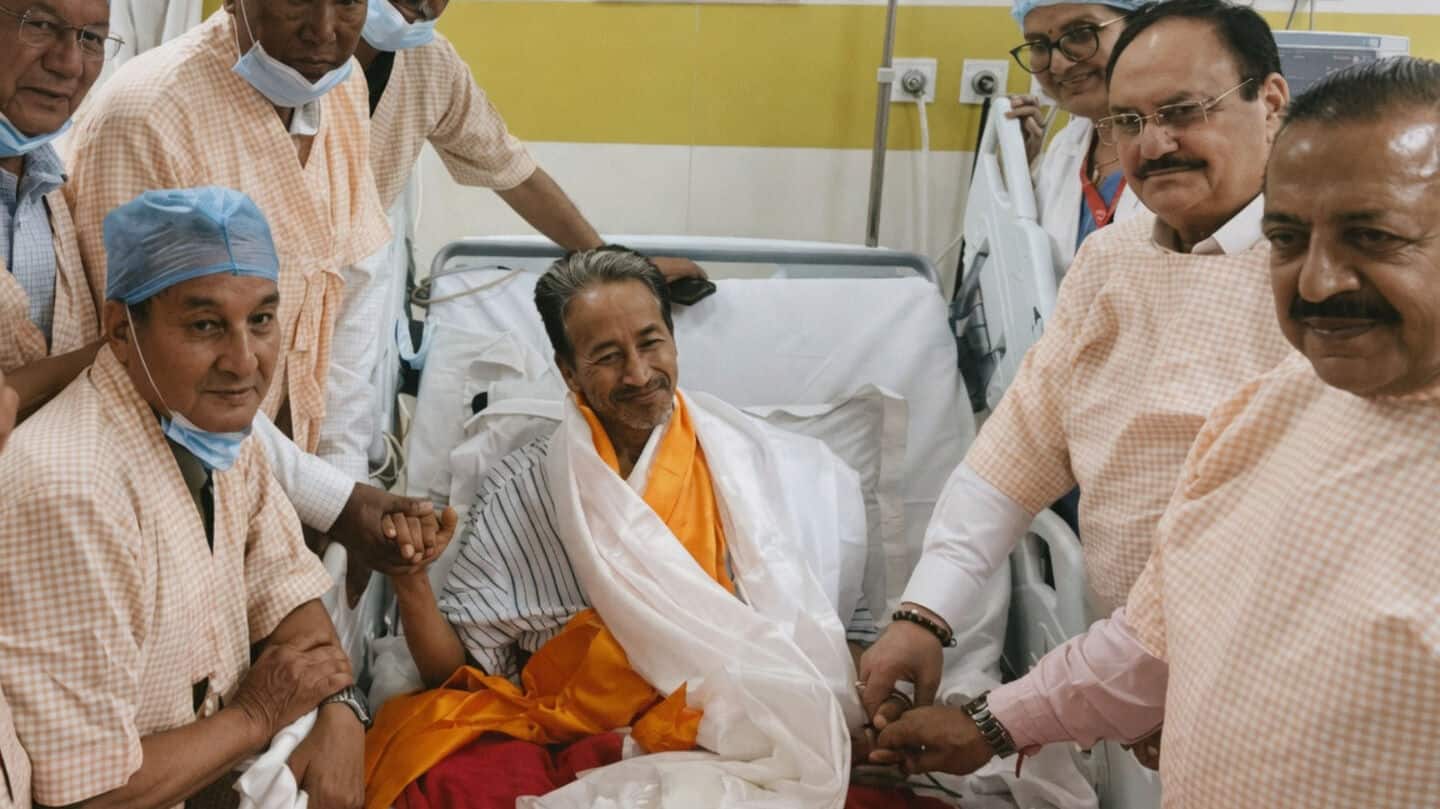 Sonam Wangchuk ends 26-day hunger strike after NEET-UG accountability agreement