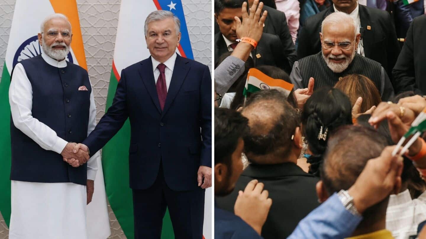 Uzbekistan honors Narendra Modi, nations aim $5bn trade by2030