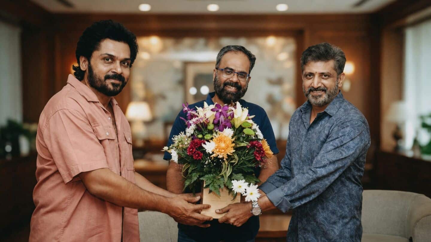 Actor Karthi teams with Raja for Prince Pictures family entertainer