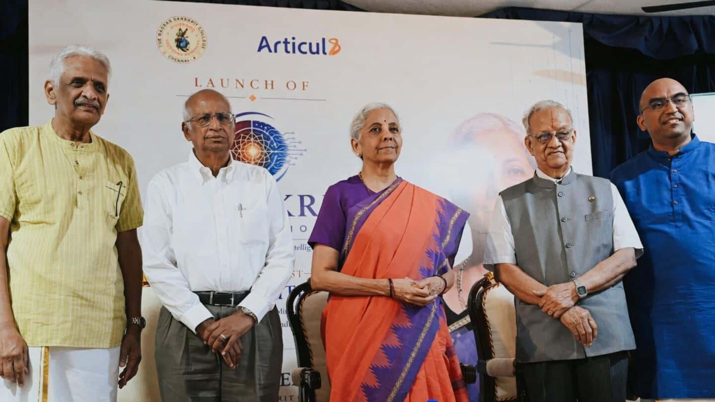 Madras Sanskrit College launches Laya AI using precise Sanskrit grammar
